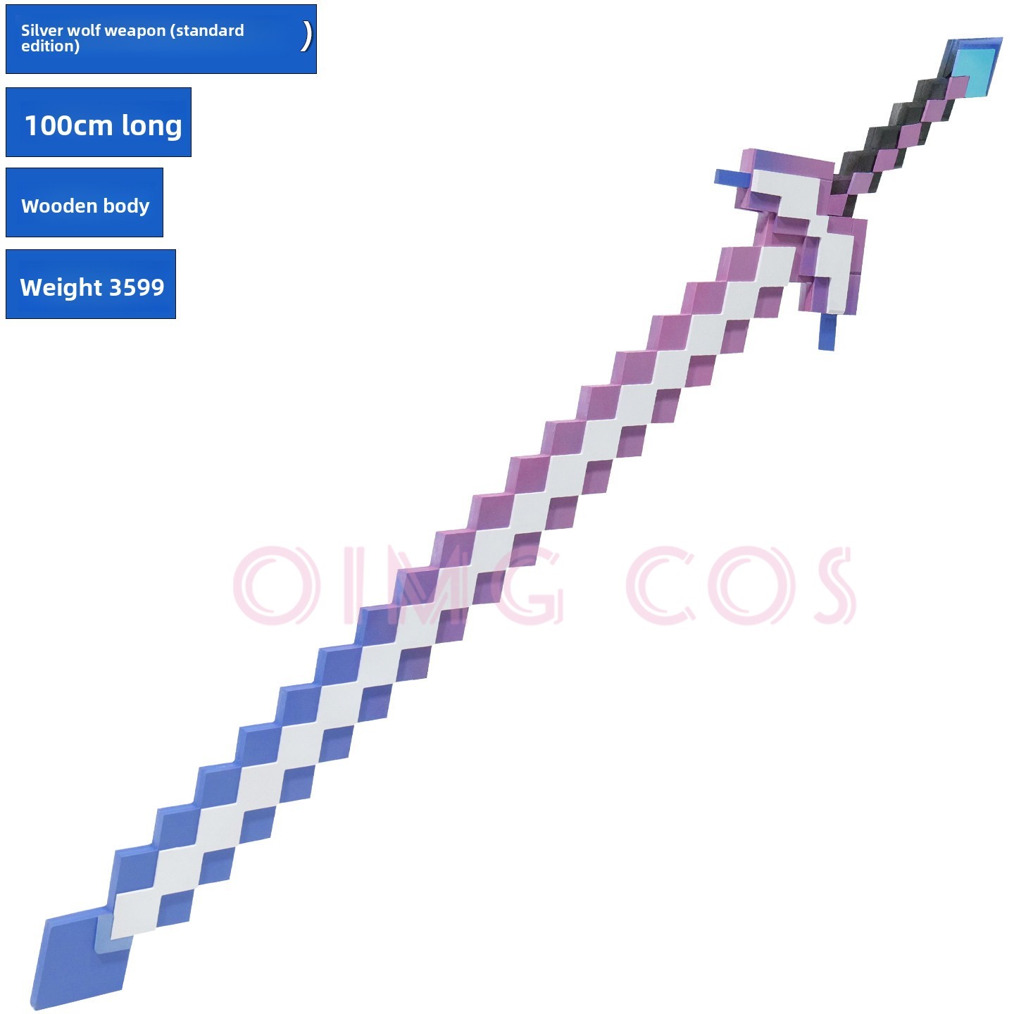 Cosplay Prop Knife - Косплей-реквизит для персонажа Сильвер Вулф из
