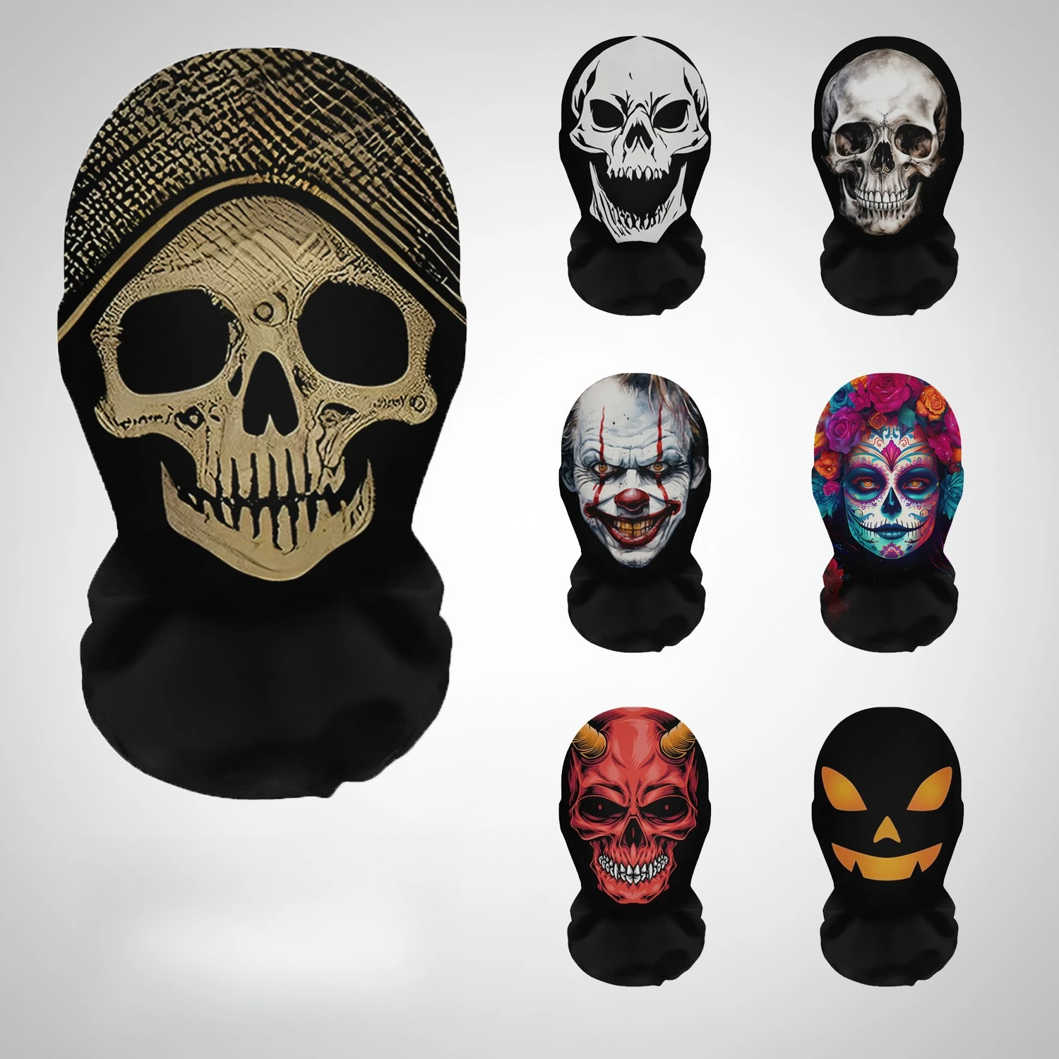 Free Cosplay Prop Patterns - Хэллоуин Террор Маски 3D Печать Череп