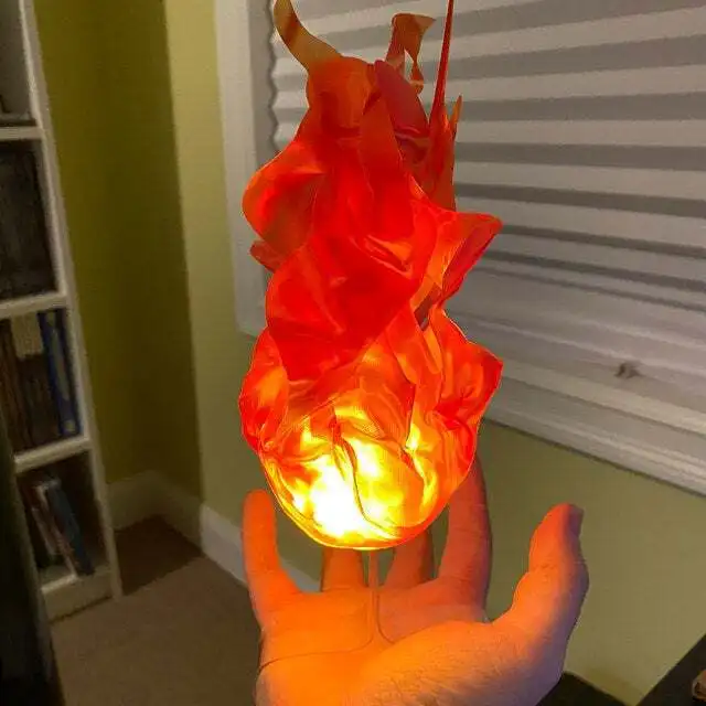 Cosplay Flame Prop - Новый светодиодный шар с эффектом плавающего