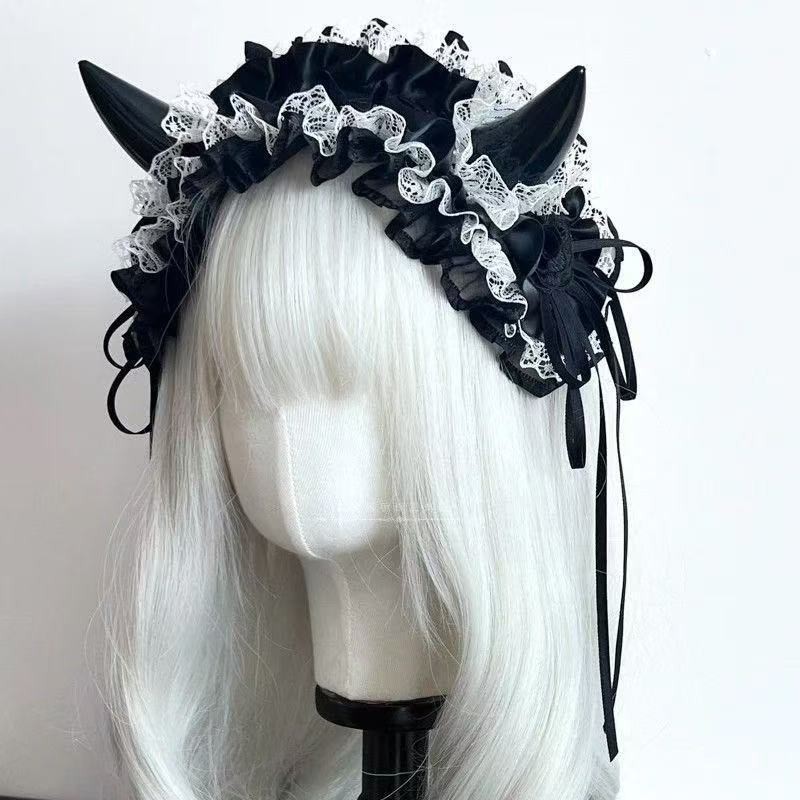Японская готическая кружевная  – обзор и цена Cosplay Prop Bow