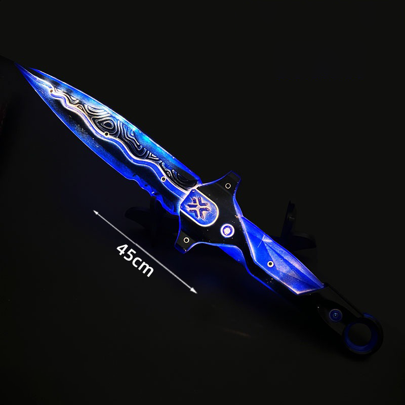 45-сантиметровый акриловый све – обзор и цена Cosplay Prop Knife