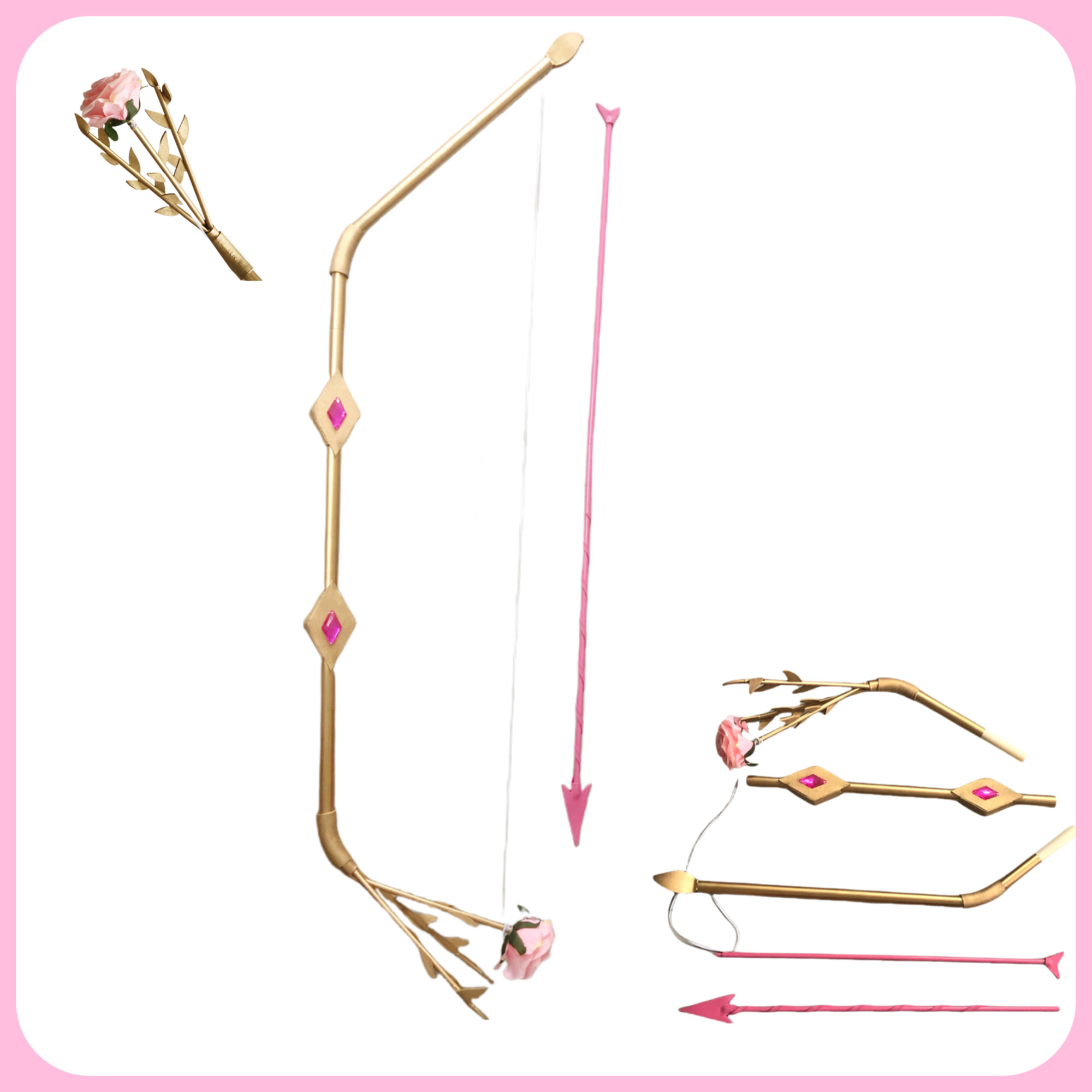 Косплей-набор: Лук и стрелы Ка – обзор и цена Cosplay Prop Bow
